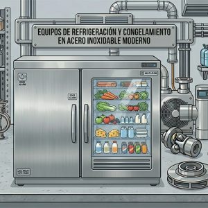 Línea de congelamiento y conservación
